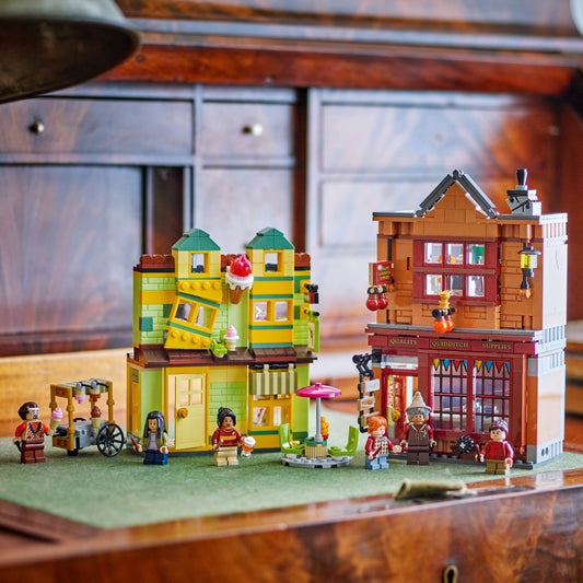 Curious Minds Toys & Games > Toys > Construction Toys > Interlocking Blocks > LEGO > LEGO Harry Potter Lego Harry Potter 76452 Quality Quidditch Supplies & Ice Cream Parlour