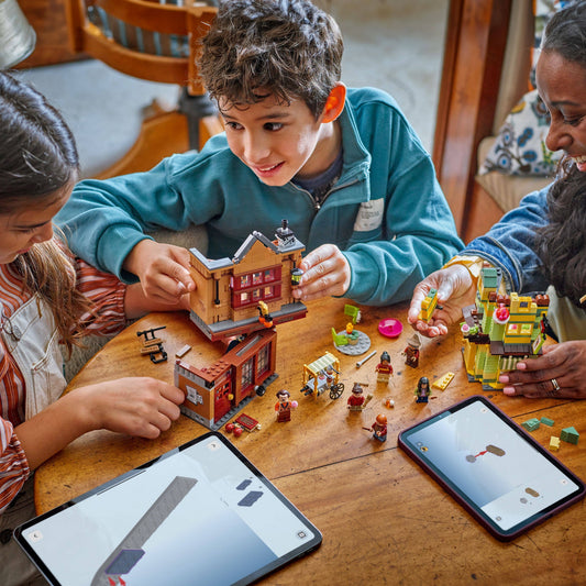 Curious Minds Toys & Games > Toys > Construction Toys > Interlocking Blocks > LEGO > LEGO Harry Potter Lego Harry Potter 76452 Quality Quidditch Supplies & Ice Cream Parlour