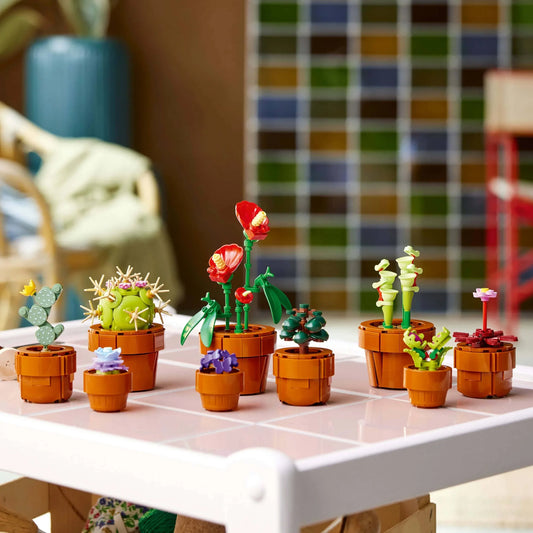 Curious Minds Toys & Games > Toys > Construction Toys > Interlocking Blocks > LEGO > LEGO Icons Lego Botanicals 10329 Tiny Plants Building Set for Adults Ages 18 & Up