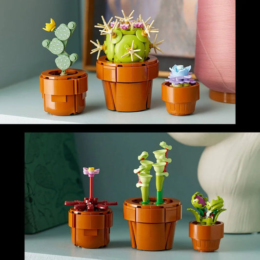 Curious Minds Toys & Games > Toys > Construction Toys > Interlocking Blocks > LEGO > LEGO Icons Lego Botanicals 10329 Tiny Plants Building Set for Adults Ages 18 & Up