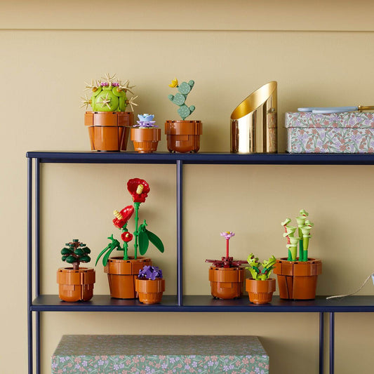 Curious Minds Toys & Games > Toys > Construction Toys > Interlocking Blocks > LEGO > LEGO Icons Lego Botanicals 10329 Tiny Plants Building Set for Adults Ages 18 & Up