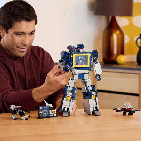 Curious Minds Toys & Games > Toys > Construction Toys > Interlocking Blocks > LEGO > LEGO Icons Lego Icons 10358 Transformers: Soundwave for Collectors Aged 18 and Up