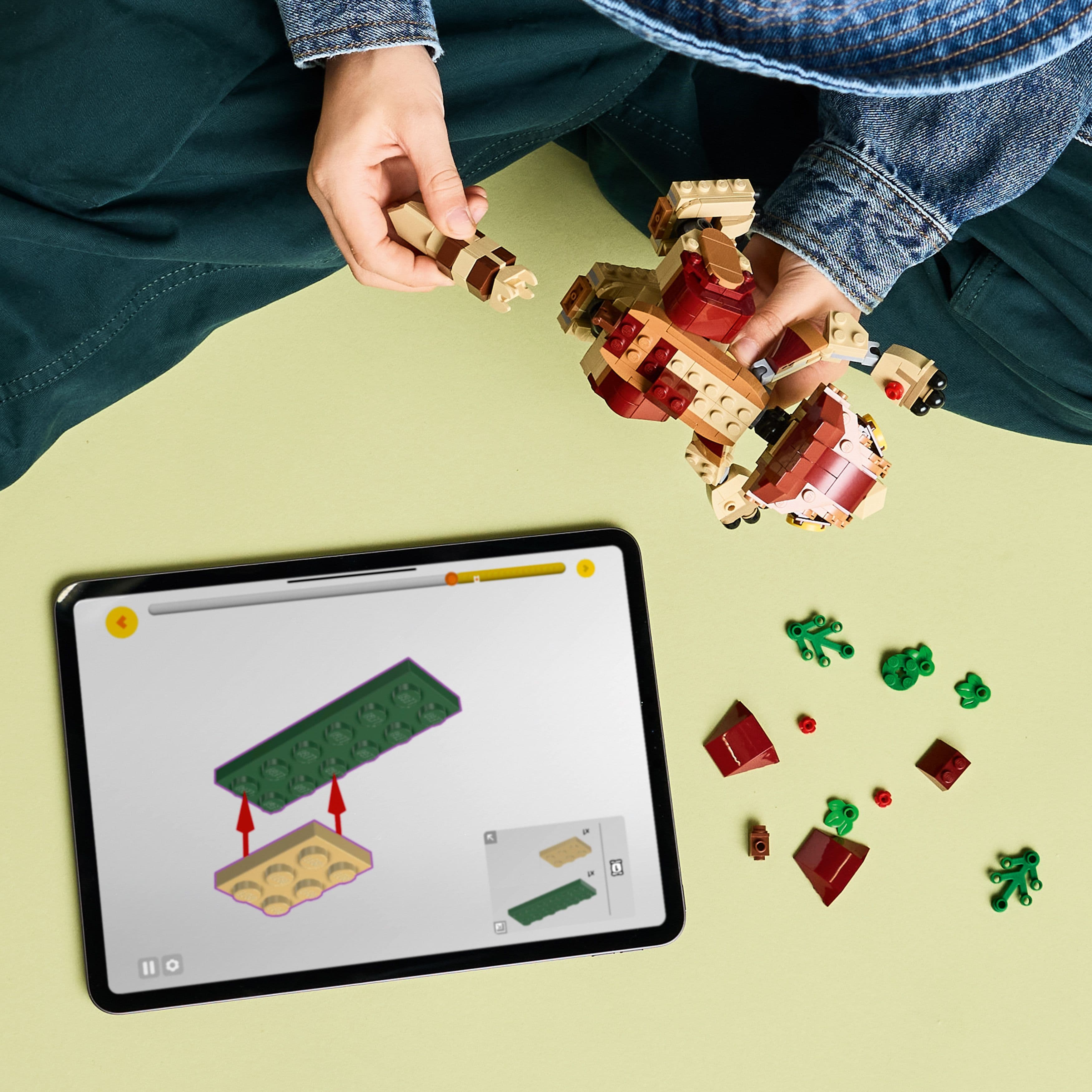 Curious Minds Toys & Games > Toys > Construction Toys > Interlocking Blocks > LEGO > LEGO Jurassic Park Lego Jurassic World 76970 Baby Dinosaur Dolores: Aquilops for Ages 7+