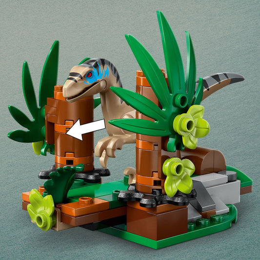 Curious Minds Toys & Games > Toys > Construction Toys > Interlocking Blocks > LEGO > LEGO Jurassic Park Lego Jurassic World 76972 Raptor Off-Road Escape for Ages 6 and Up