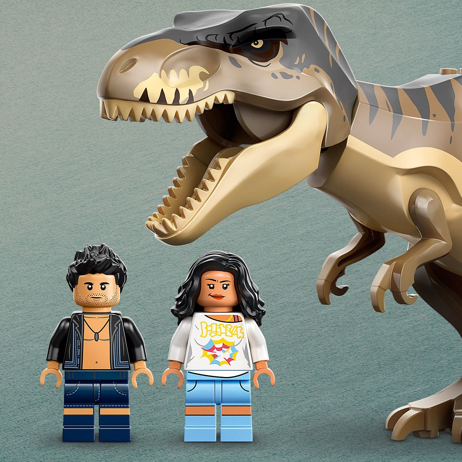 Curious Minds Toys & Games > Toys > Construction Toys > Interlocking Blocks > LEGO > LEGO Jurassic Park Lego Jurassic World 76975 T. rex River Escape Playset for Age 5 and Up