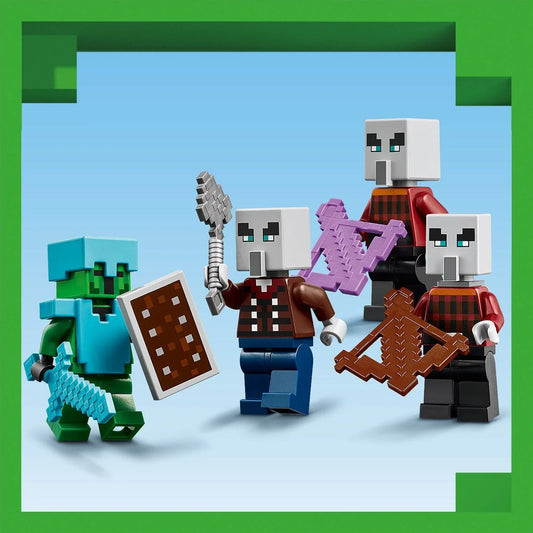 Curious Minds Toys & Games > Toys > Construction Toys > Interlocking Blocks > LEGO > LEGO Minecraft Lego Minecraft 21267 The Illager Desert Patrol Playset for Ages 7 & Up
