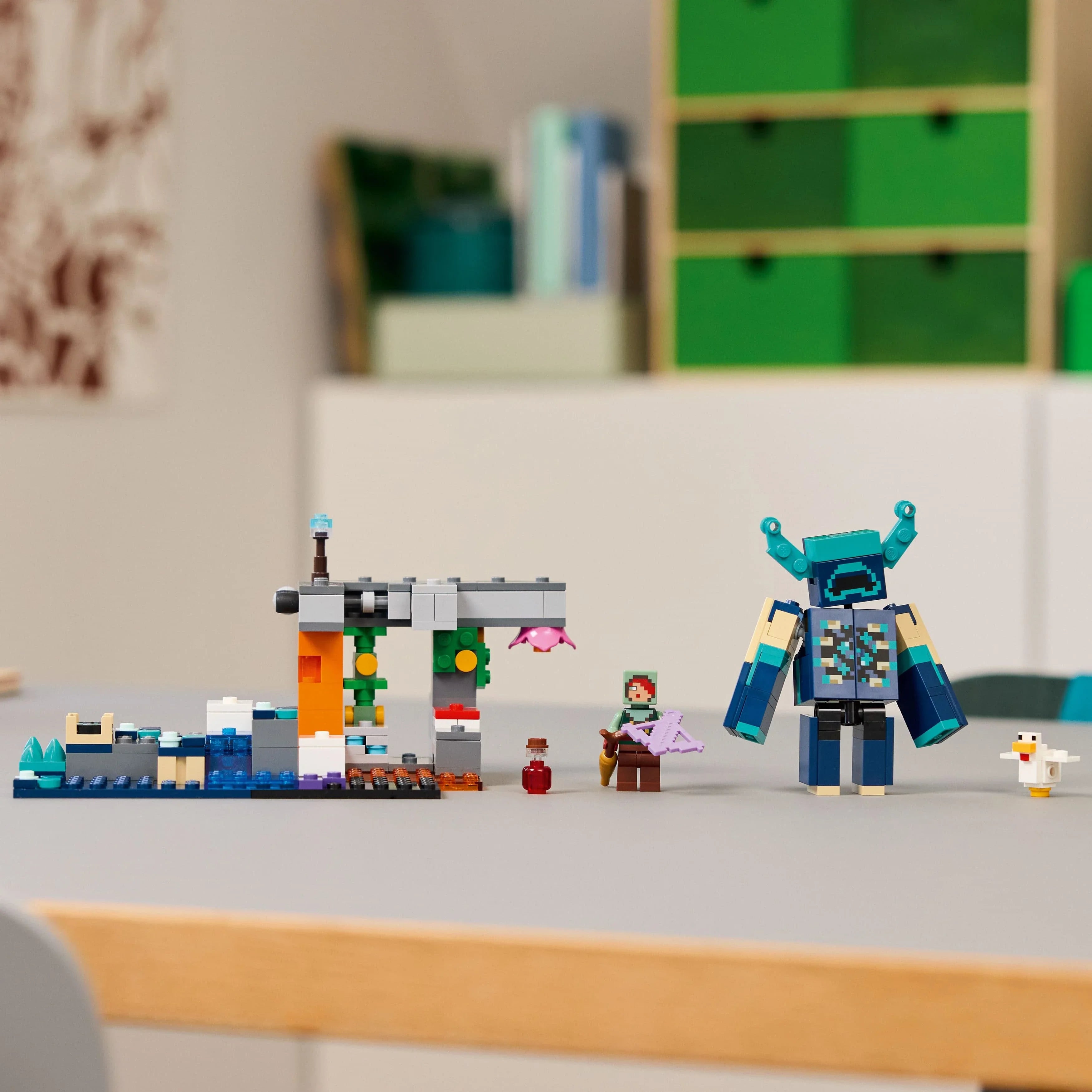 Curious Minds Toys & Games > Toys > Construction Toys > Interlocking Blocks > LEGO > LEGO Minecraft Lego Minecraft 21274 The Warden Encounter Playset for Ages 7 and Up