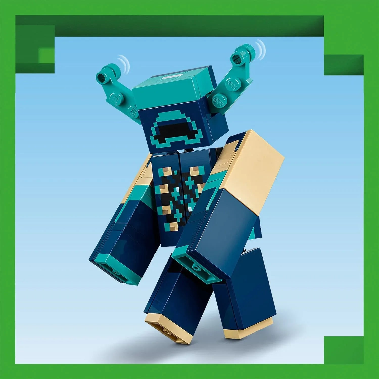 Curious Minds Toys & Games > Toys > Construction Toys > Interlocking Blocks > LEGO > LEGO Minecraft Lego Minecraft 21274 The Warden Encounter Playset for Ages 7 and Up