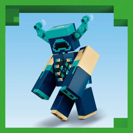 Curious Minds Toys & Games > Toys > Construction Toys > Interlocking Blocks > LEGO > LEGO Minecraft Lego Minecraft 21274 The Warden Encounter Playset for Ages 7 and Up