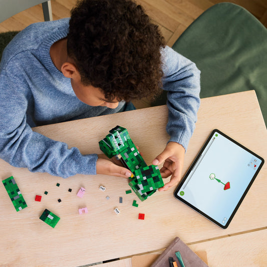 Curious Minds Toys & Games > Toys > Construction Toys > Interlocking Blocks > LEGO > LEGO Minecraft Lego Minecraft 21276 The Creeper Buildable Playset for Ages 10 and Up