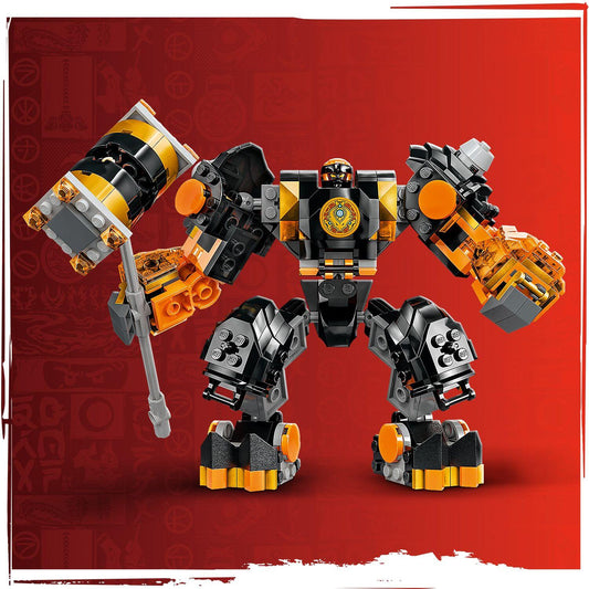 Curious Minds Toys & Games > Toys > Construction Toys > Interlocking Blocks > LEGO > LEGO Ninjago Lego Ninjago 71806 Cole's Elemental Earth Mech Playset for Ages 7 & Up