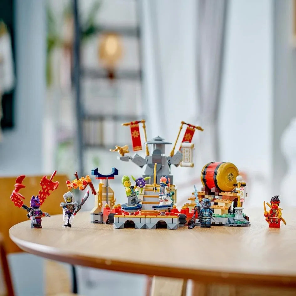 Curious Minds Toys & Games > Toys > Construction Toys > Interlocking Blocks > LEGO > LEGO Ninjago Lego Ninjago 71818 Tournament Battle Arena Playset for Ages 7 and Up