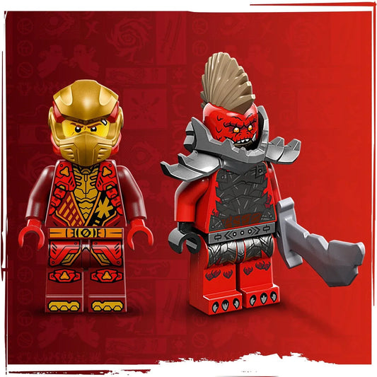Curious Minds Toys & Games > Toys > Construction Toys > Interlocking Blocks > LEGO > LEGO Ninjago Lego Ninjago 71823 Kai's Dragon Spinjitzu Spinner Playset for Ages 6+