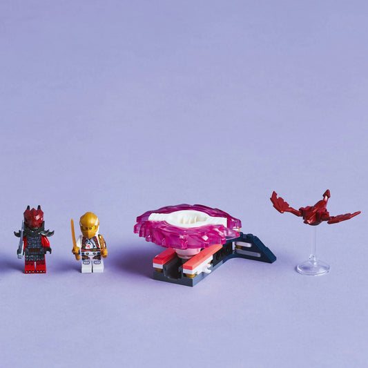 Curious Minds Toys & Games > Toys > Construction Toys > Interlocking Blocks > LEGO > LEGO Ninjago Lego Ninjago 71824 Sora's Dragon Spinjitzu Spinner Playset for Ages 6+