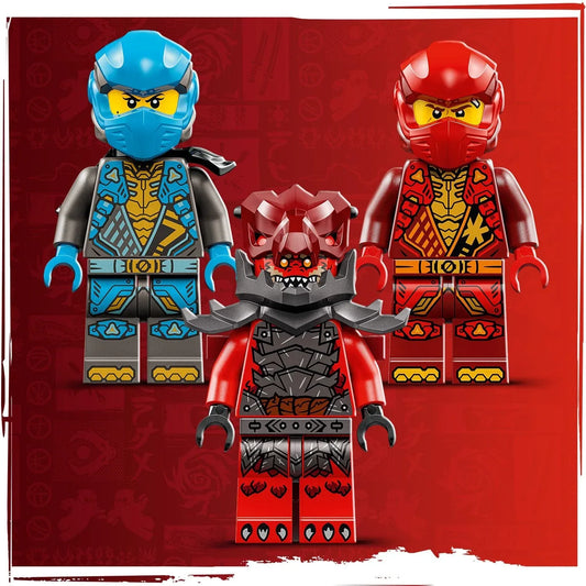 Curious Minds Toys & Games > Toys > Construction Toys > Interlocking Blocks > LEGO > LEGO Ninjago Lego Ninjago 71830 Kai's Mech Storm Rider Playset for Ages 7 and Up
