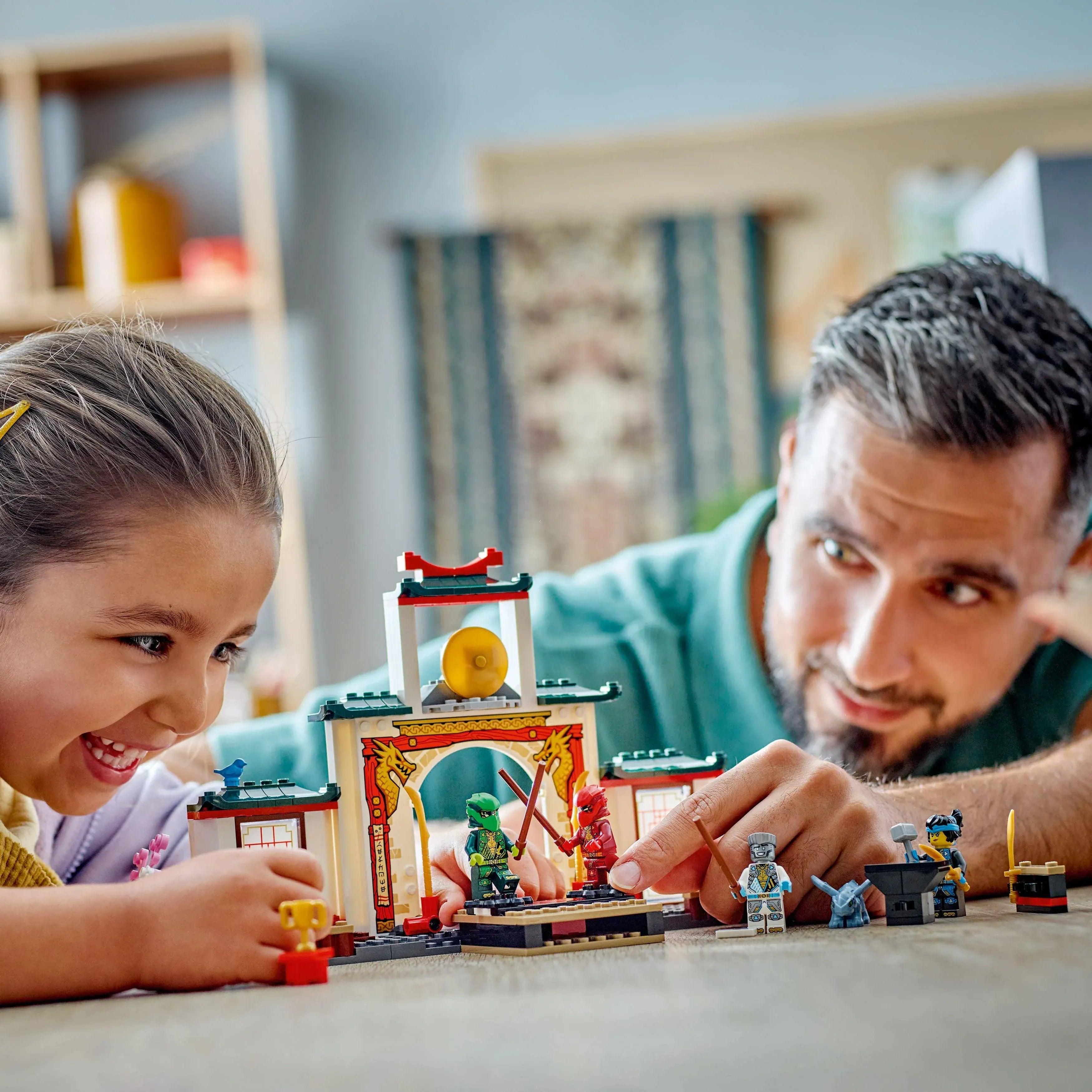 Curious Minds Toys & Games > Toys > Construction Toys > Interlocking Blocks > LEGO > LEGO Ninjago Lego Ninjago 71831 Ninja Spinjitzu Temple Playset for Ages 4 and Up