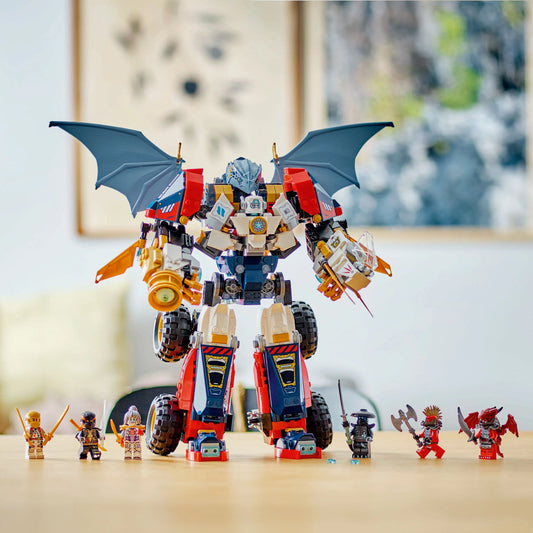 Curious Minds Toys & Games > Toys > Construction Toys > Interlocking Blocks > LEGO > LEGO Ninjago Lego Ninjago 71834 Zane's Ultra Combiner Mech Playset for Ages 9 & Up
