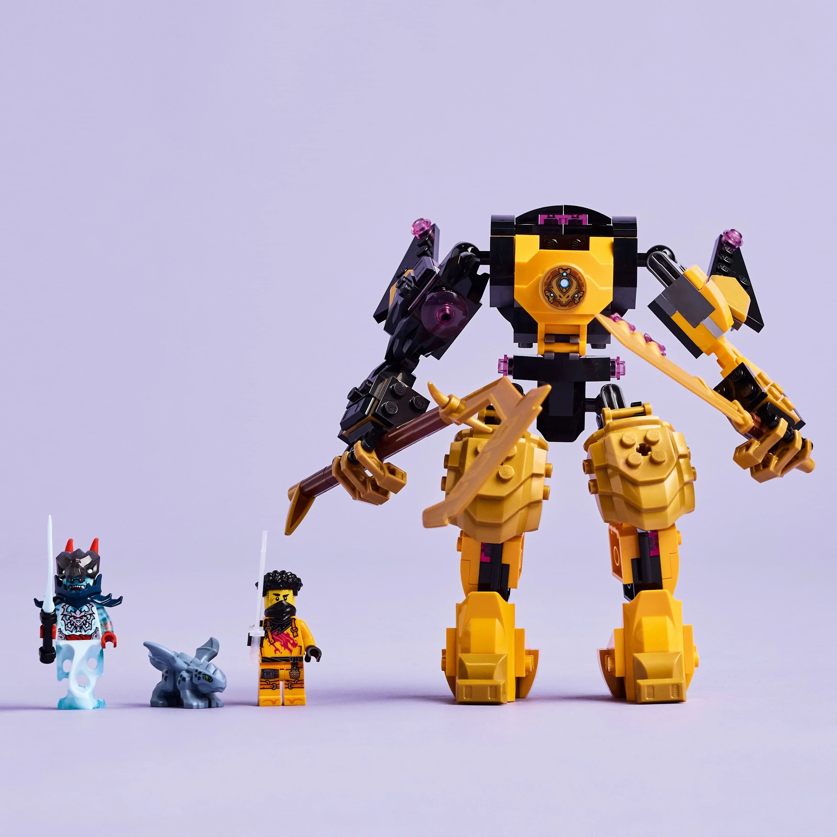 Curious Minds Toys & Games > Toys > Construction Toys > Interlocking Blocks > LEGO > LEGO Ninjago Lego Ninjago 71839 Arin's Spinjitzu Battle Mech Playset for Age 7 & Up