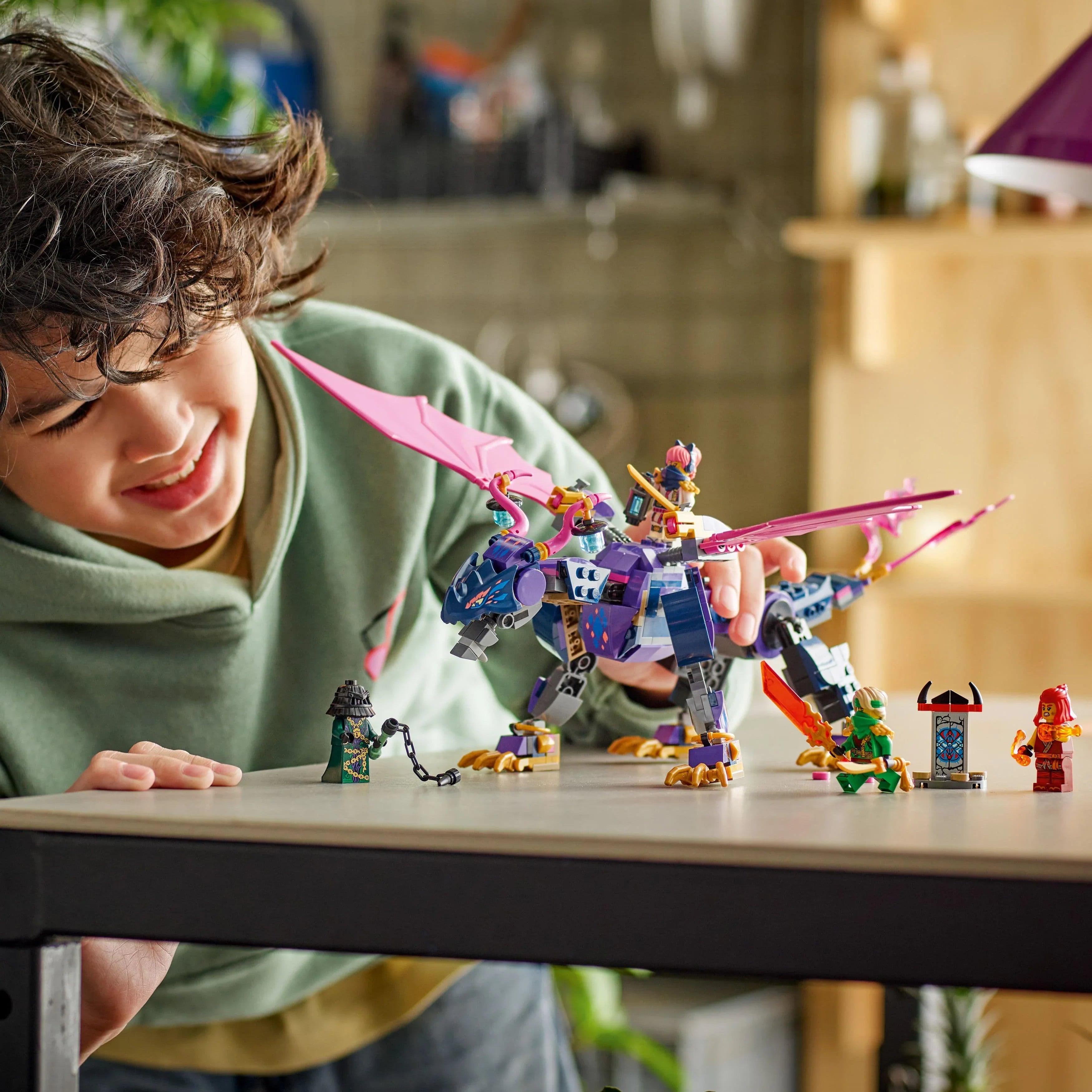 Curious Minds Toys & Games > Toys > Construction Toys > Interlocking Blocks > LEGO > LEGO Ninjago Lego Ninjago 71842 Rontu the Master Dragon Playset for Ages 7 and Up