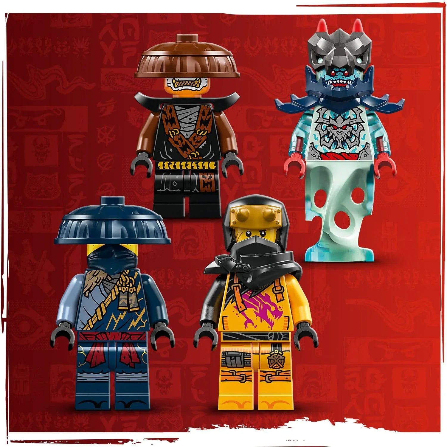 Curious Minds Toys & Games > Toys > Construction Toys > Interlocking Blocks > LEGO > LEGO Ninjago Lego Ninjago 71843 Rogue's Mech Dragon Rider Playset for Ages 8 and Up