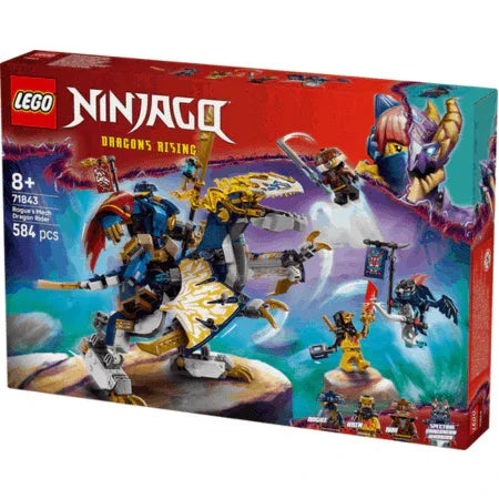 Curious Minds Toys & Games > Toys > Construction Toys > Interlocking Blocks > LEGO > LEGO Ninjago Lego Ninjago 71843 Rogue's Mech Dragon Rider Playset for Ages 8 and Up