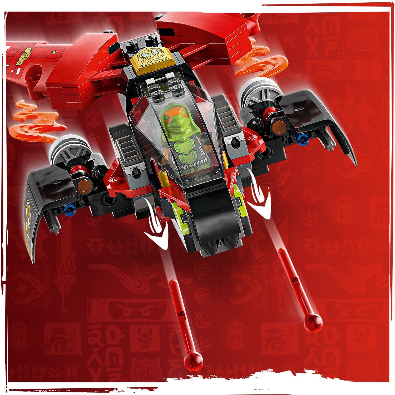 Curious Minds Toys & Games > Toys > Construction Toys > Interlocking Blocks > LEGO > LEGO Ninjago Lego Ninjago 71844 Ninja Combat Vehicle Toy Playset for Ages 8 and Up