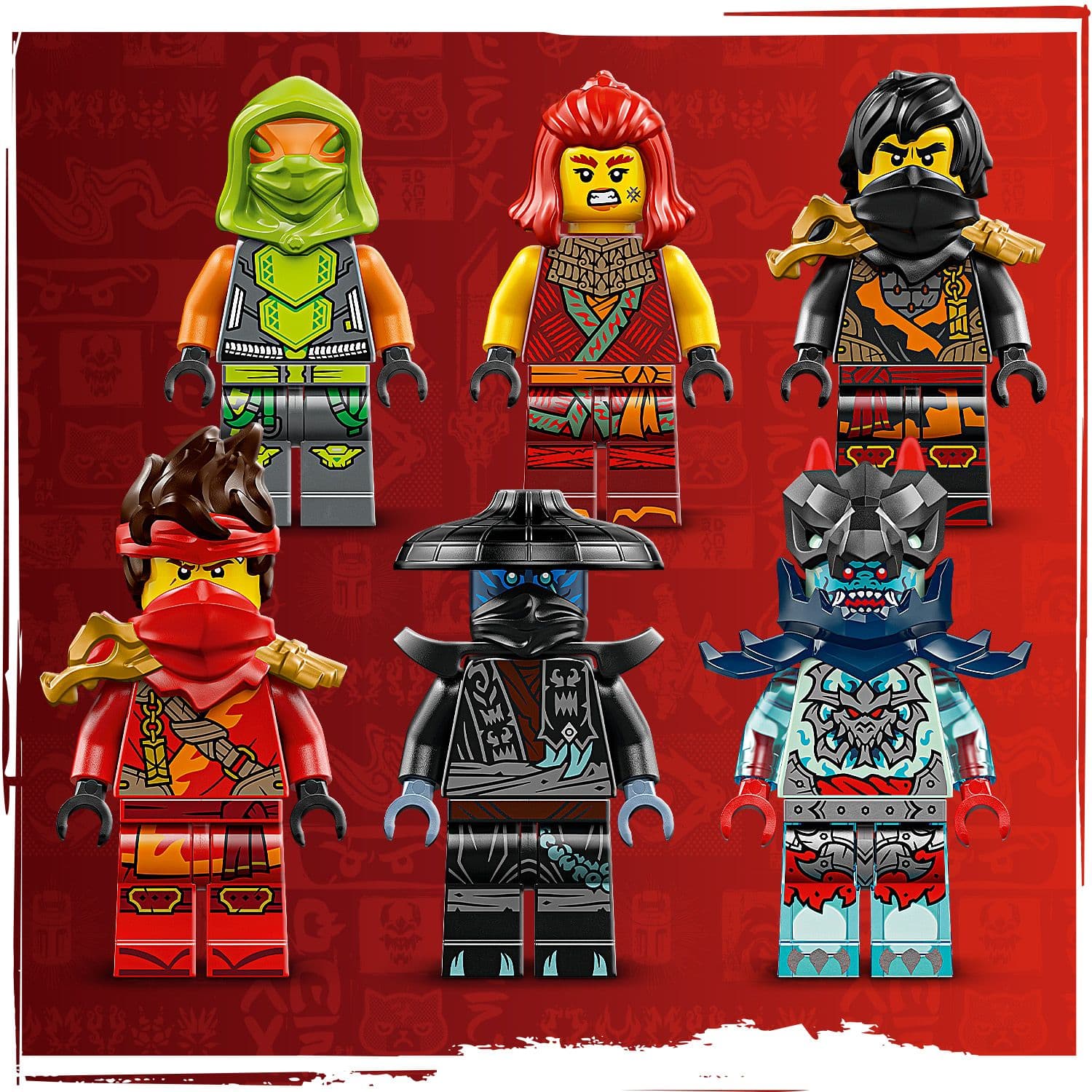 Curious Minds Toys & Games > Toys > Construction Toys > Interlocking Blocks > LEGO > LEGO Ninjago Lego Ninjago 71844 Ninja Combat Vehicle Toy Playset for Ages 8 and Up