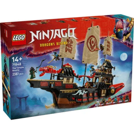 Curious Minds Toys & Games > Toys > Construction Toys > Interlocking Blocks > LEGO > LEGO Ninjago Lego Ninjago Dragons Rising 71848 The Temple Bounty for Ages 14 and Up