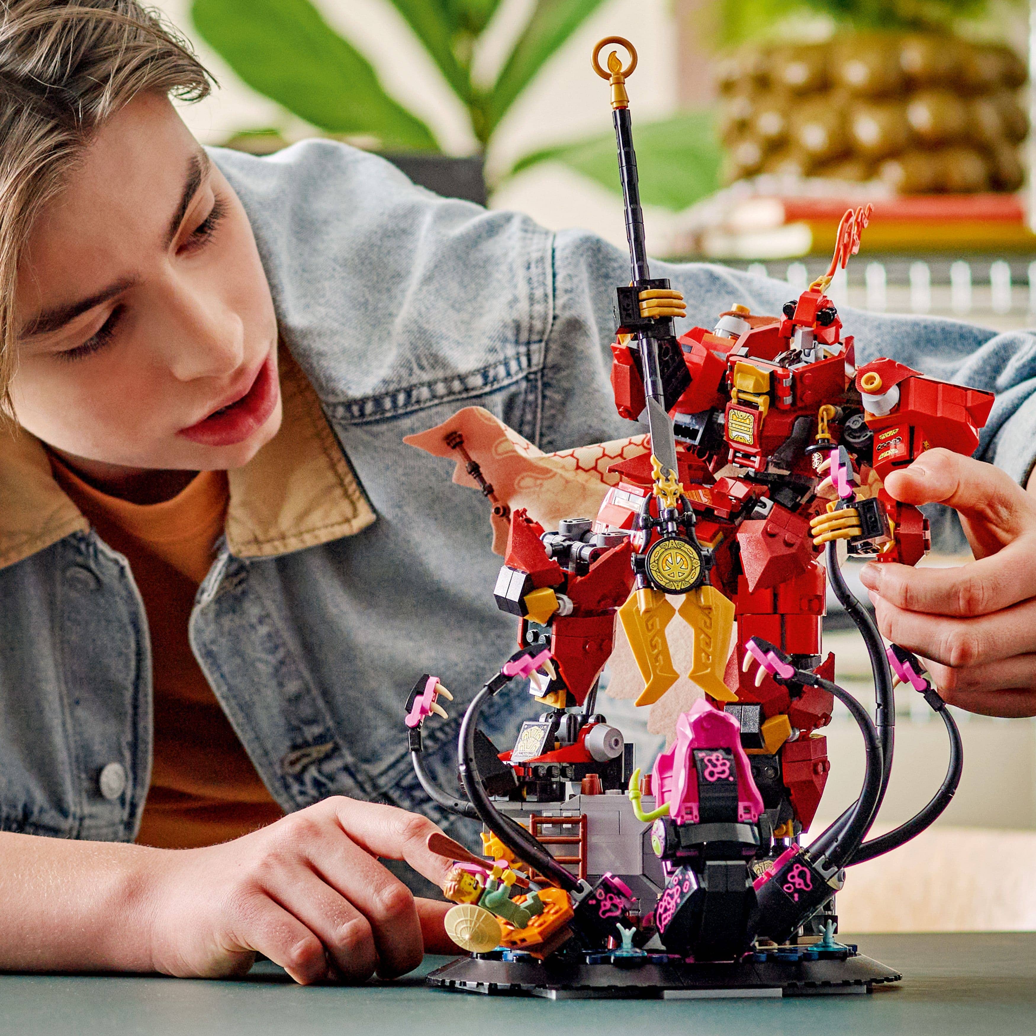 Curious Minds Toys & Games > Toys > Construction Toys > Interlocking Blocks > LEGO > LEGO Ninjago Lego Ninjago Legends 71846 The Fire Knight Mech for Teens Ages 14 & Up