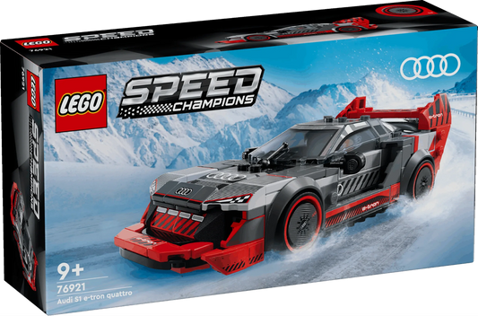 Curious Minds Toys & Games > Toys > Construction Toys > Interlocking Blocks > LEGO > LEGO Speed Champions Lego Speed Champions 76921 Audi S1 E-Tron Quattro Race Car for Ages 9+