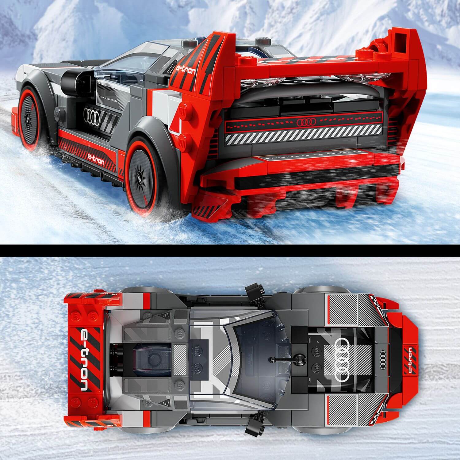 Curious Minds Toys & Games > Toys > Construction Toys > Interlocking Blocks > LEGO > LEGO Speed Champions Lego Speed Champions 76921 Audi S1 E-Tron Quattro Race Car for Ages 9+
