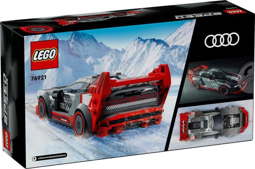 Curious Minds Toys & Games > Toys > Construction Toys > Interlocking Blocks > LEGO > LEGO Speed Champions Lego Speed Champions 76921 Audi S1 E-Tron Quattro Race Car for Ages 9+