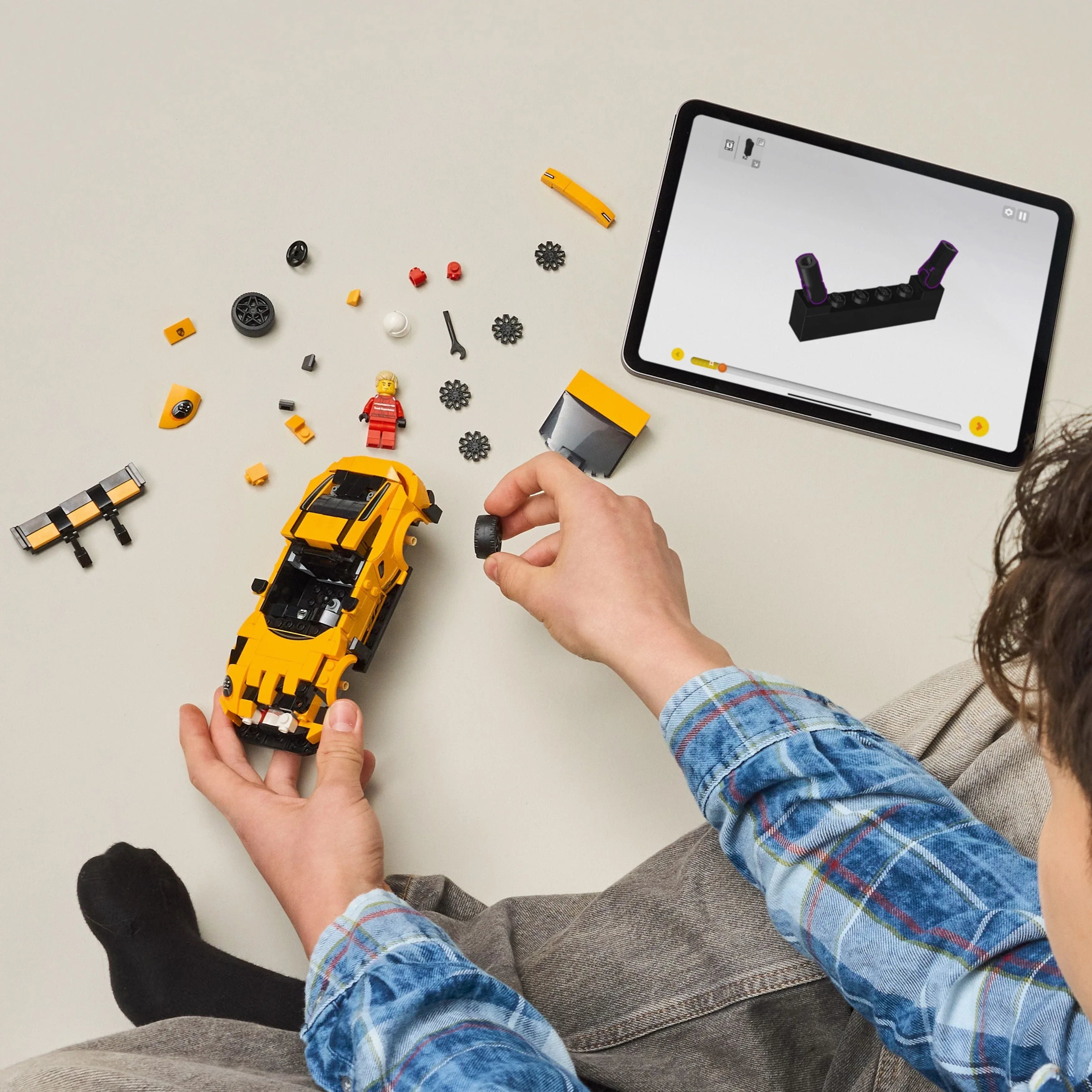 Curious Minds Toys & Games > Toys > Construction Toys > Interlocking Blocks > LEGO > LEGO Speed Champions Lego Speed Champions 77239 Porsche 911 GT3 RS Super Car for Age 9 & Up