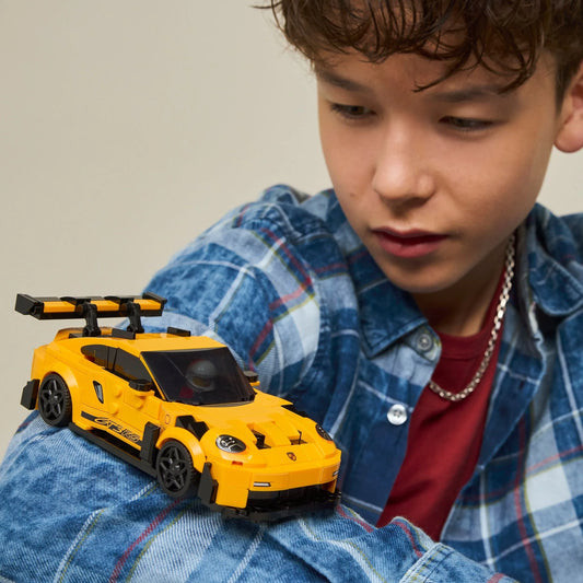 Curious Minds Toys & Games > Toys > Construction Toys > Interlocking Blocks > LEGO > LEGO Speed Champions Lego Speed Champions 77239 Porsche 911 GT3 RS Super Car for Age 9 & Up
