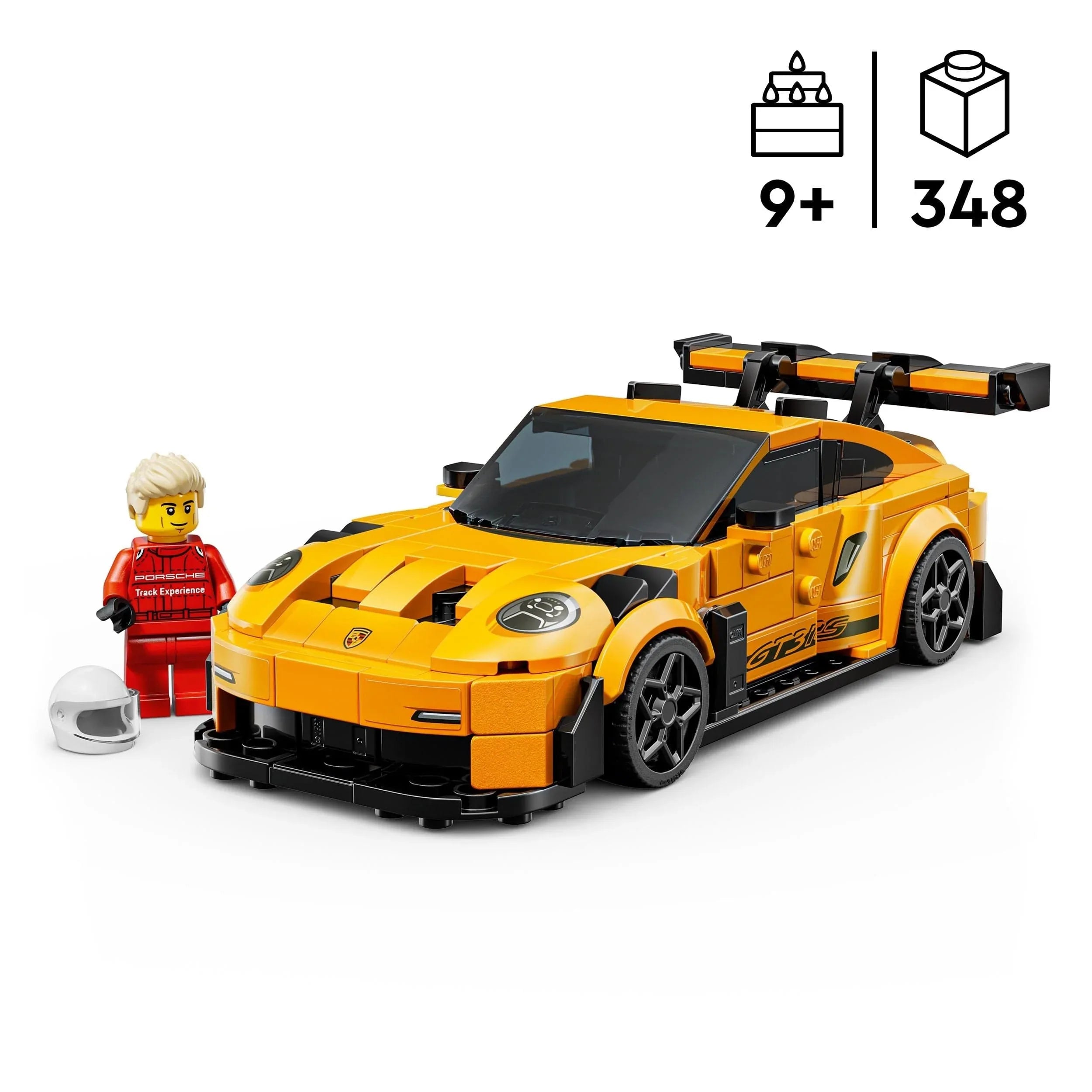 Curious Minds Toys & Games > Toys > Construction Toys > Interlocking Blocks > LEGO > LEGO Speed Champions Lego Speed Champions 77239 Porsche 911 GT3 RS Super Car for Age 9 & Up