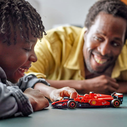 Curious Minds Toys & Games > Toys > Construction Toys > Interlocking Blocks > LEGO > LEGO Speed Champions Lego Speed Champions 77242 Ferrari SF-24 F1 Race Car for Ages 10 & Up