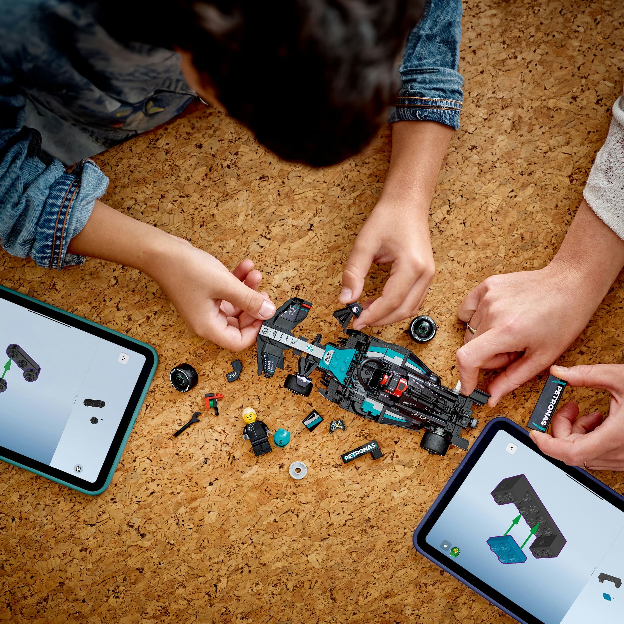 Curious Minds Toys & Games > Toys > Construction Toys > Interlocking Blocks > LEGO > LEGO Speed Champions Lego Speed Champions 77244 Mercedes-AMG F1® W15 Race Car for Ages 10+