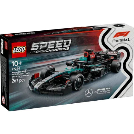 Curious Minds Toys & Games > Toys > Construction Toys > Interlocking Blocks > LEGO > LEGO Speed Champions Lego Speed Champions 77244 Mercedes-AMG F1® W15 Race Car for Ages 10+