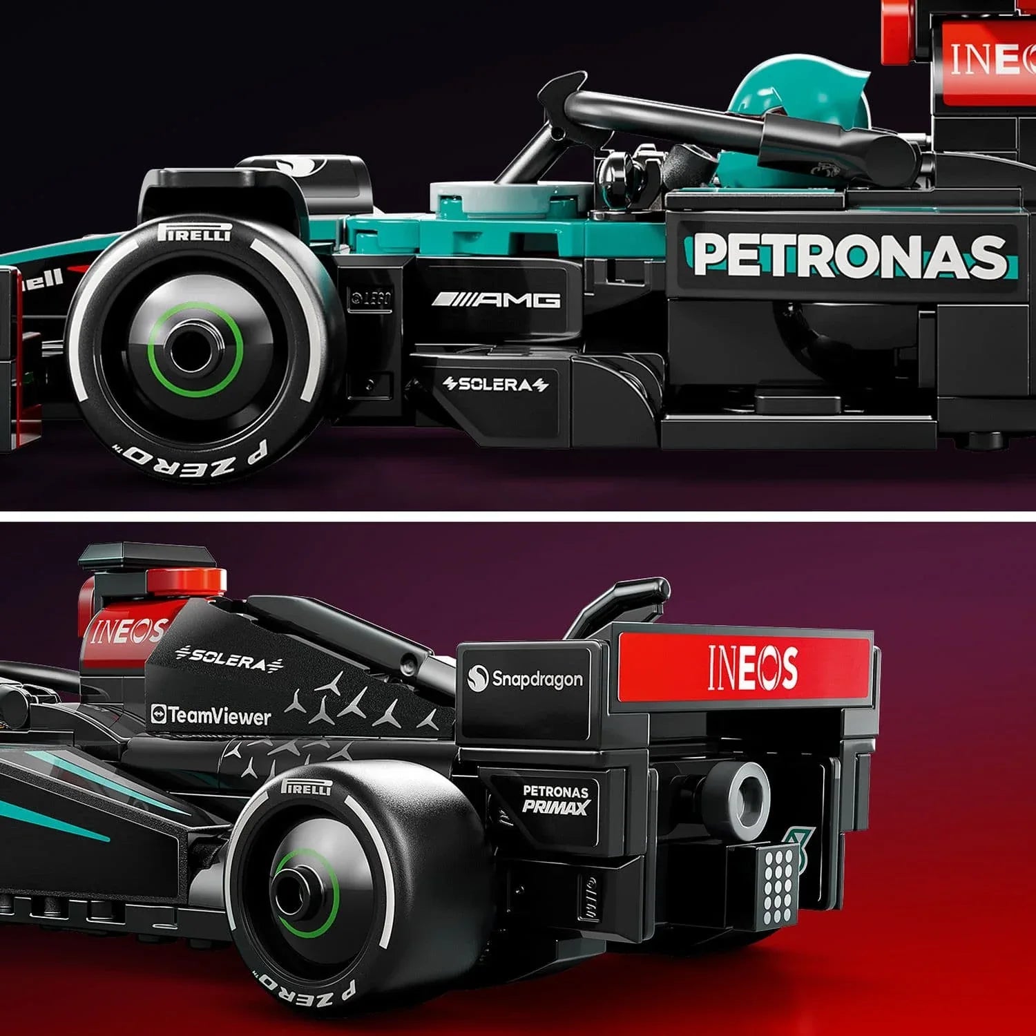 Curious Minds Toys & Games > Toys > Construction Toys > Interlocking Blocks > LEGO > LEGO Speed Champions Lego Speed Champions 77244 Mercedes-AMG F1® W15 Race Car for Ages 10+
