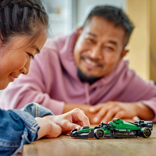 Curious Minds Toys & Games > Toys > Construction Toys > Interlocking Blocks > LEGO > LEGO Speed Champions Lego Speed Champions 77245 Aston Martin Aramco F1 AMR24 for Ages 10+