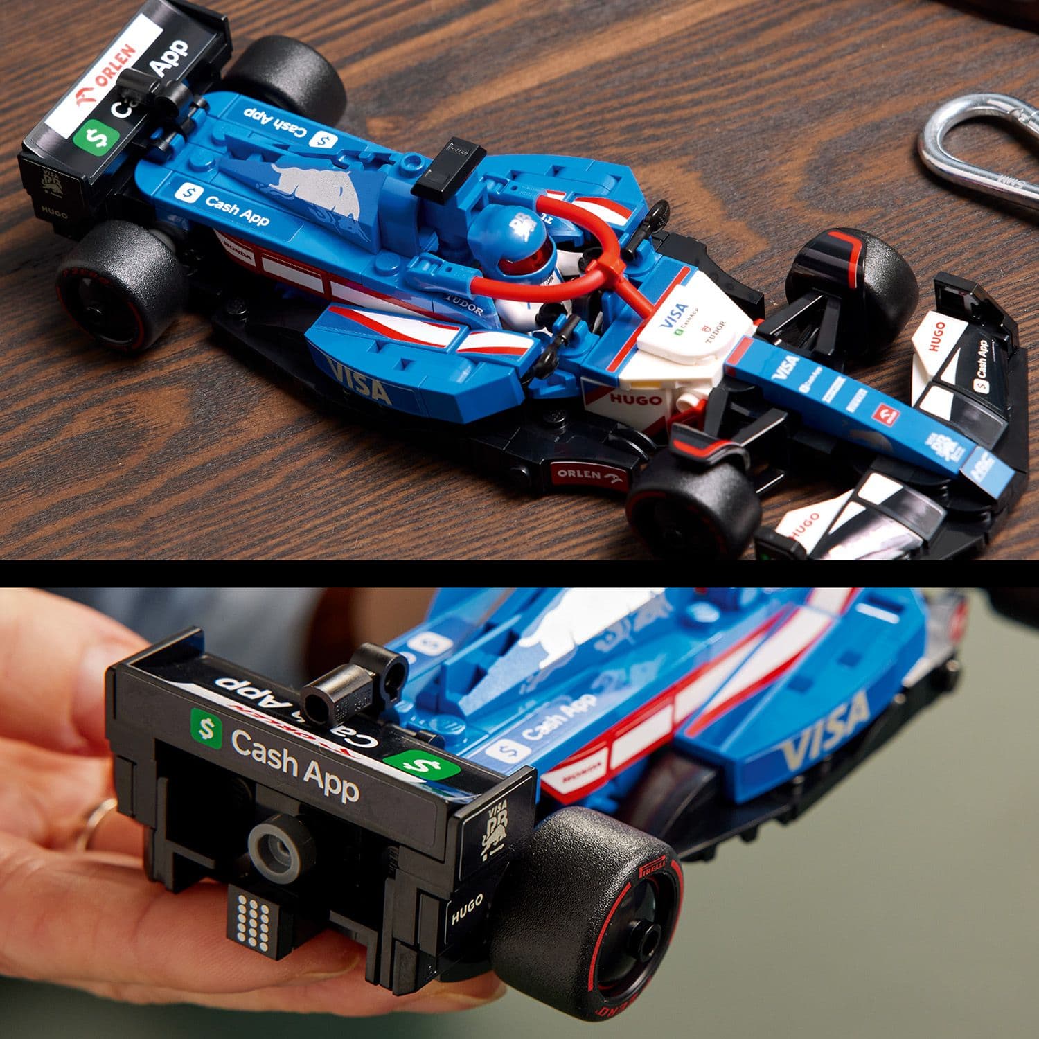 Curious Minds Toys & Games > Toys > Construction Toys > Interlocking Blocks > LEGO > LEGO Speed Champions Lego Speed Champions 77246 Visa Cash App RB VCARB 01 F1 Race Car 18+