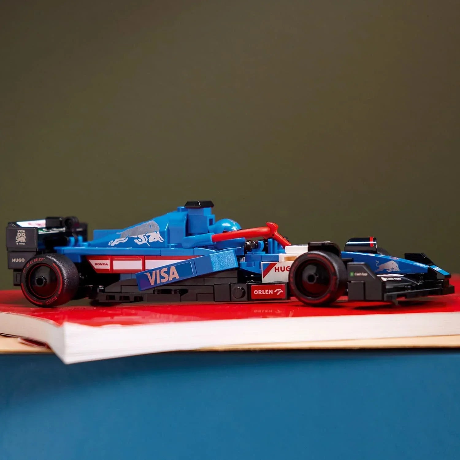 Curious Minds Toys & Games > Toys > Construction Toys > Interlocking Blocks > LEGO > LEGO Speed Champions Lego Speed Champions 77246 Visa Cash App RB VCARB 01 F1 Race Car 18+
