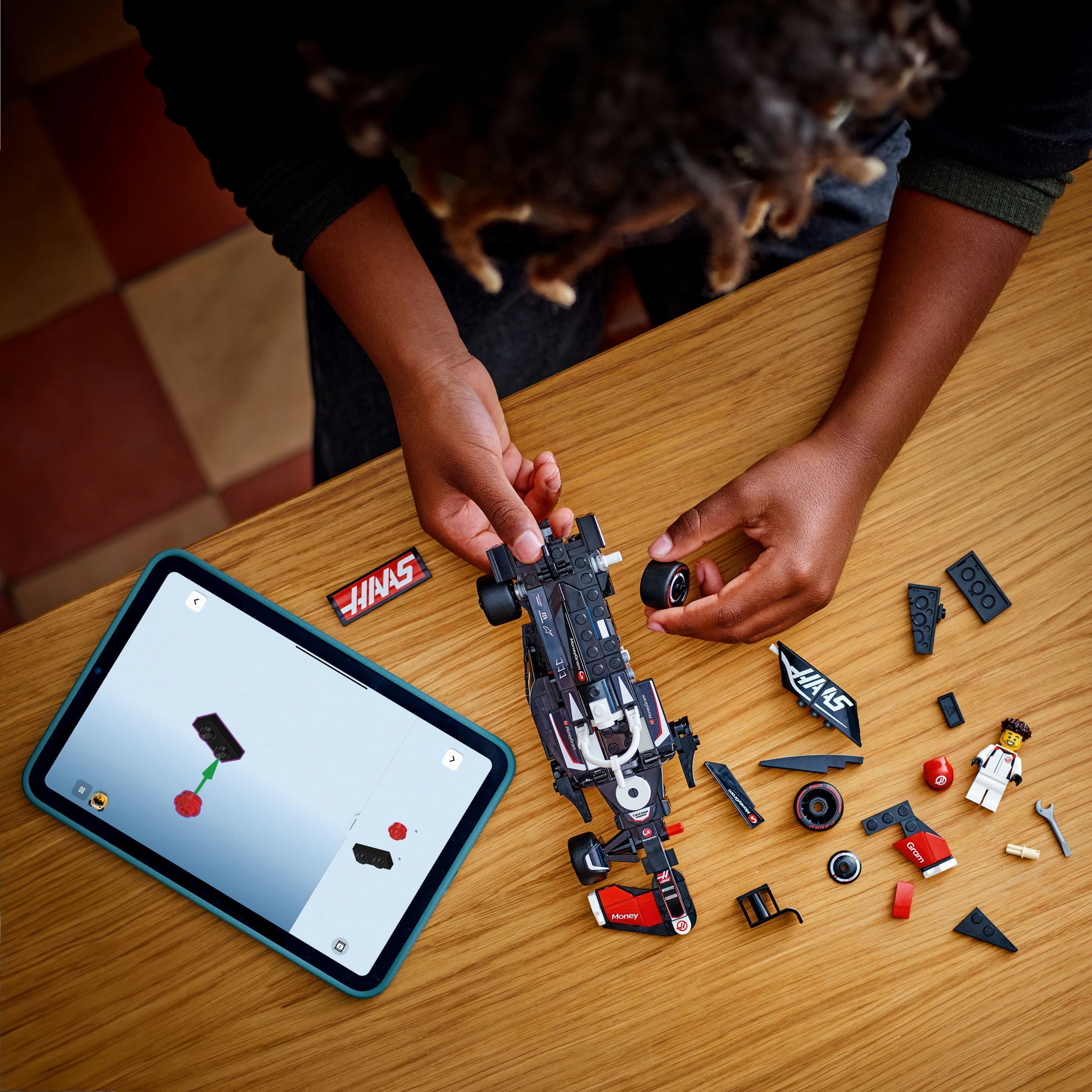 Curious Minds Toys & Games > Toys > Construction Toys > Interlocking Blocks > LEGO > LEGO Speed Champions Lego Speed Champions 77250 MoneyGram Haas F1 Team VF-24 Race Car 10+