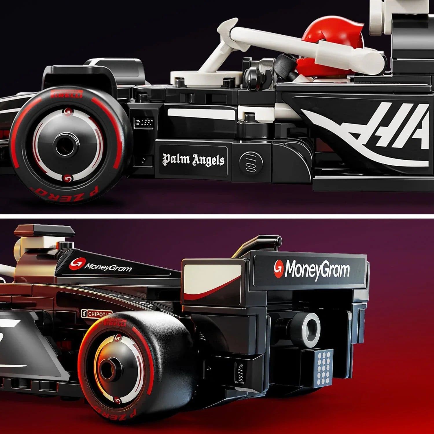 Curious Minds Toys & Games > Toys > Construction Toys > Interlocking Blocks > LEGO > LEGO Speed Champions Lego Speed Champions 77250 MoneyGram Haas F1 Team VF-24 Race Car 10+