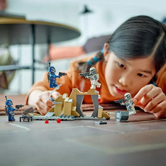 Curious Minds Toys & Games > Toys > Construction Toys > Interlocking Blocks > LEGO > LEGO Star Wars Lego Star Wars 75373 Ambush on Mandalor Battle Pack for Ages 6 and Up