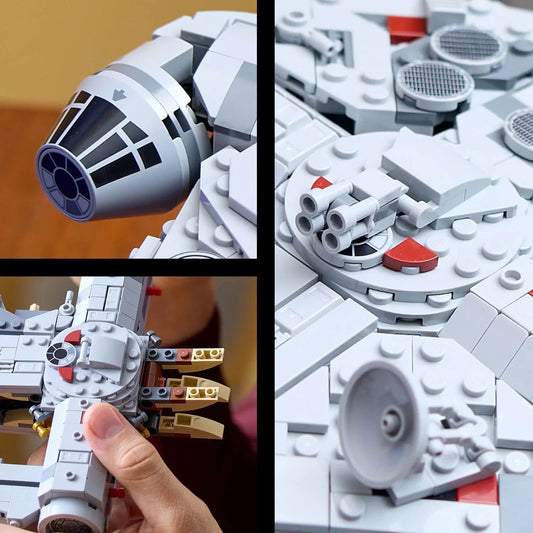 Curious Minds Toys & Games > Toys > Construction Toys > Interlocking Blocks > LEGO > LEGO Star Wars Lego Star Wars 75375 Millennium Falcon 25th Anniversary Set Ages 18+