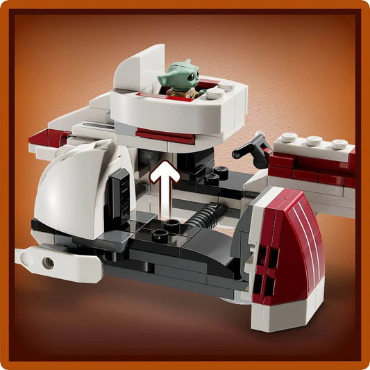 Curious Minds Toys & Games > Toys > Construction Toys > Interlocking Blocks > LEGO > LEGO Star Wars Lego Star Wars 75378 BARC Speeder Escape Toy Playset for Ages 8 and Up