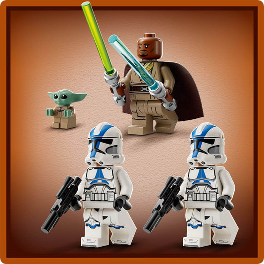 Curious Minds Toys & Games > Toys > Construction Toys > Interlocking Blocks > LEGO > LEGO Star Wars Lego Star Wars 75378 BARC Speeder Escape Toy Playset for Ages 8 and Up