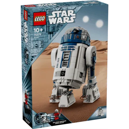 Curious Minds Toys & Games > Toys > Construction Toys > Interlocking Blocks > LEGO > LEGO Star Wars Lego Star Wars 75379 R2-D2 25th Anniversary Playset for Ages 10 and Up