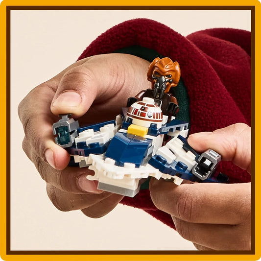 Curious Minds Toys & Games > Toys > Construction Toys > Interlocking Blocks > LEGO > LEGO Star Wars Lego Star Wars 75400 Plo Koon’s Jedi Starfighter Microfighter Ages 6+